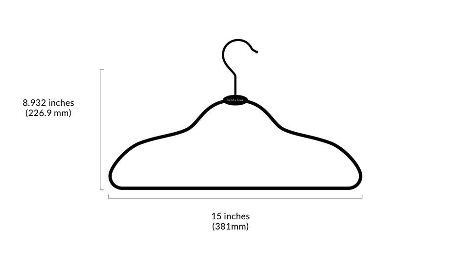 Bend & Hook Petite Perfect Hanger Specs