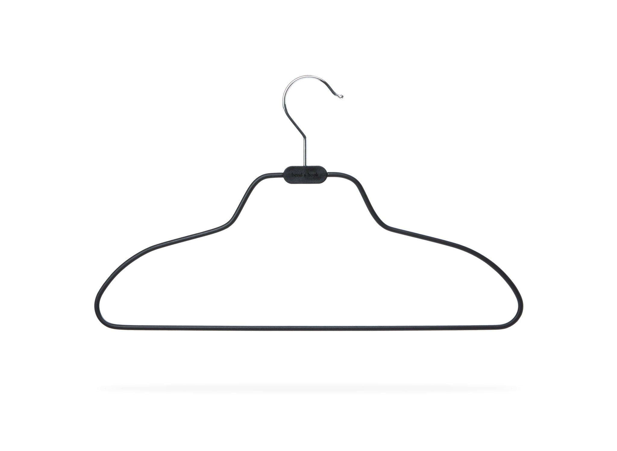 Bend & Hook Perfect Hanger - 10 Pack Petite / Black