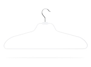 Bend & Hook Perfect Hanger - 10 Pack Standard / White